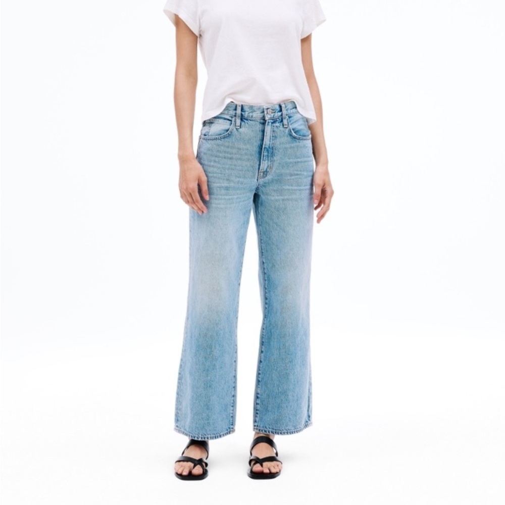 Slvrlake Grace Ankle Wide Leg Jeans in Heartache 30